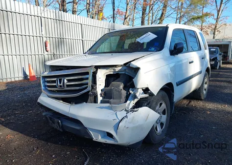 2015 Honda Pilot Lx из США, поврежденный, VIN 5FNYF4H22FB009114